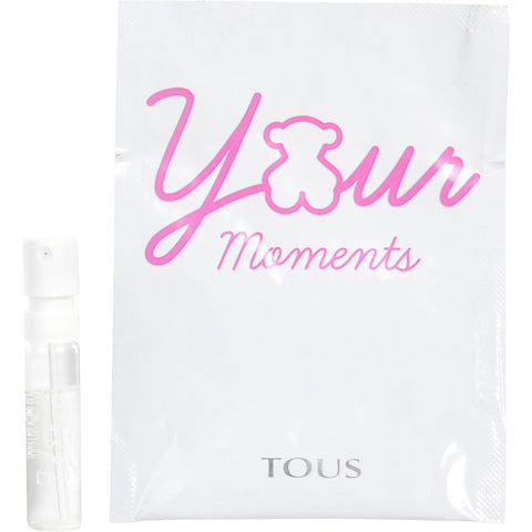TOUS YOUR MOMENTS by Tous EDT SPRAY VIAL ON CARD