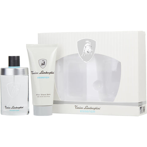 LAMBORGHINI ESSENZA by Tonino Lamborghini EDT SPRAY 2.5 OZ & AFTERSHAVE BALM 5 OZ