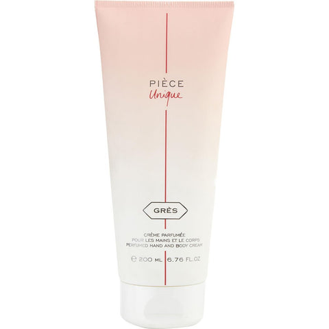 PIECE UNIQUE by Parfums Gres HAND & BODY CREAM 6.7 OZ
