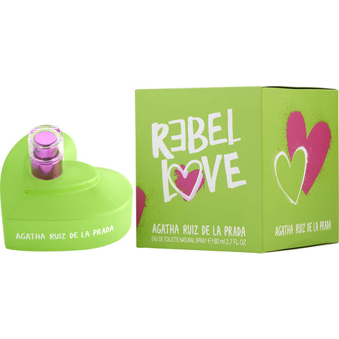 AGATHA RUIZ DE LA PRADA REBEL LOVE by Agatha Ruiz De La Prada EDT SPRAY
