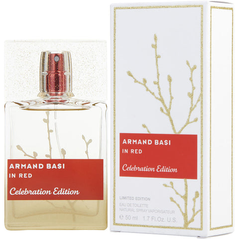 ARMAND BASI IN RED CELEBRATION EDITION by Armand Basi EDT SPRAY (2017 LIMITED EDITION)