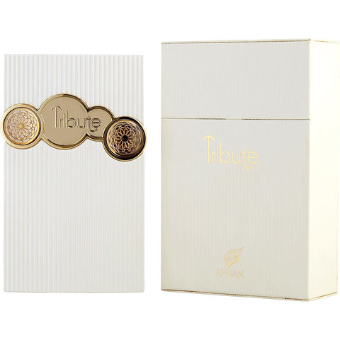 AFNAN TRIBUTE WHITE by Afnan Perfumes EAU DE PARFUM SPRAY