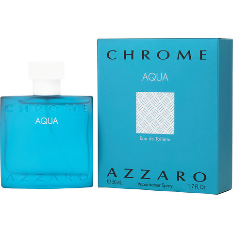 CHROME AQUA by Azzaro EDT SPRAY