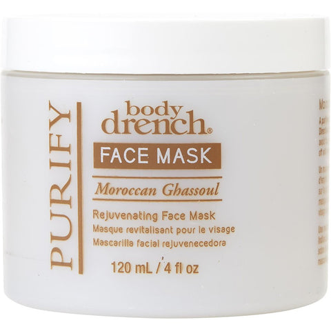 Body Drench by Body Drench Purify Moroccan Ghassoul Rejuvenating Face Mask 120ml/4oz