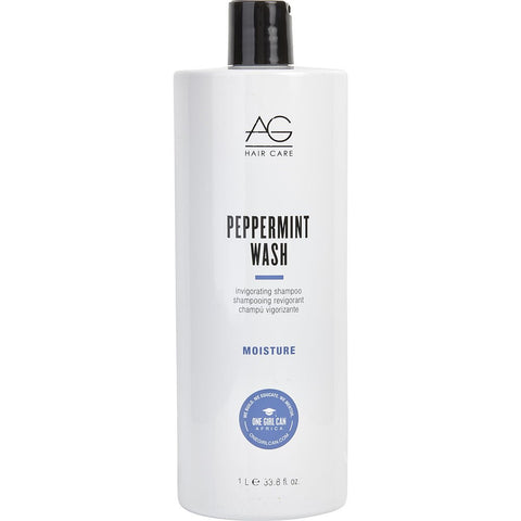AG HAIR CARE by AG Hair Care PEPPERMINT WASH INVIGORATING SHAMPOO 33.8 OZ