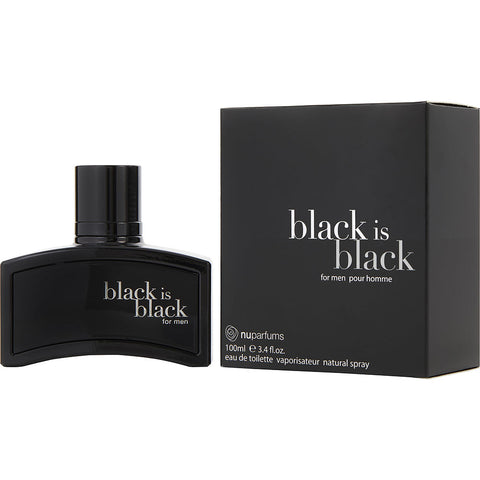 BLACK IS BLACK by Nuparfums EDT SPRAY