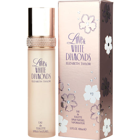 LOVE & WHITE DIAMONDS by Elizabeth Taylor EDT SPRAY