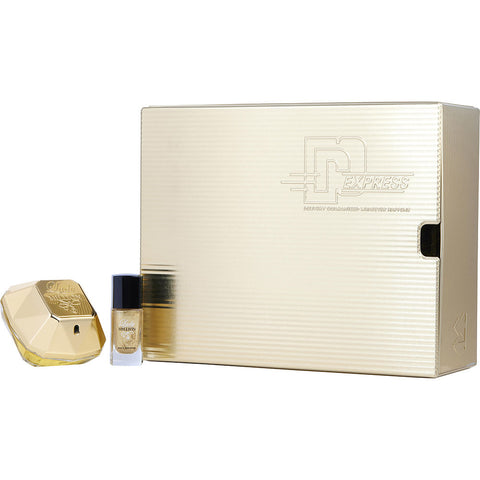 PACO RABANNE LADY MILLION by Paco Rabanne EAU DE PARFUM SPRAY 1.7 OZ & NAIL POLISH