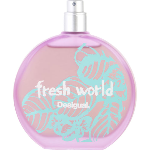 DESIGUAL FRESH WORLD by Desigual EDT SPRAY *TESTER