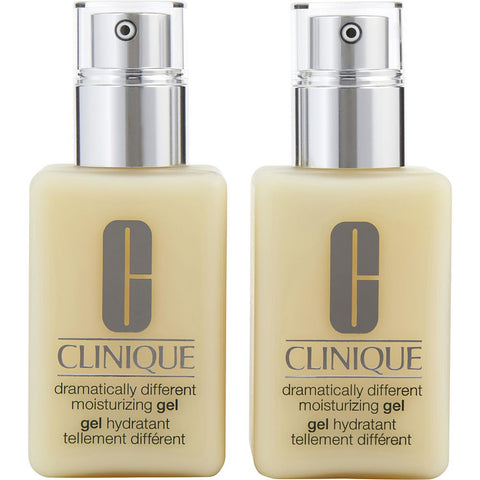 CLINIQUE by Clinique Dramatically Different Moisturizing Gel Duo Pack (Oily to Oily Combination With Pump) – 2x125ml/4.2oz