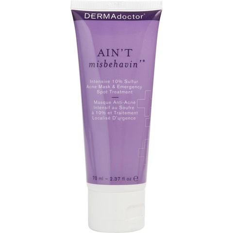 DERMAdoctor by DERMAdoctor Ain't Misbehavin' Intensive 10% Sulfur Acne Mask & Emergency Spot Treatment 2.3 oz