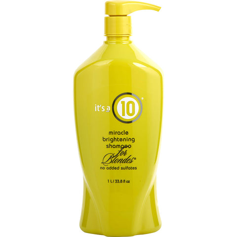 ITS A 10 by It's a 10 MIRACLE BRIGHTENING SHAMPOO FOR BLONDES 33.8 OZ