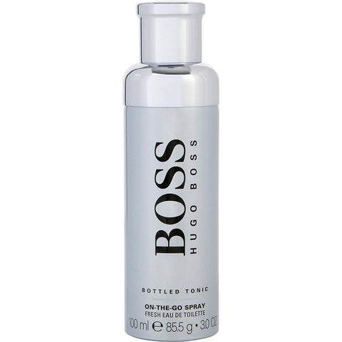 BOSS BOTTLED TONIC by Hugo Boss ON THE GO FRESH EDT SPRAY *TESTER