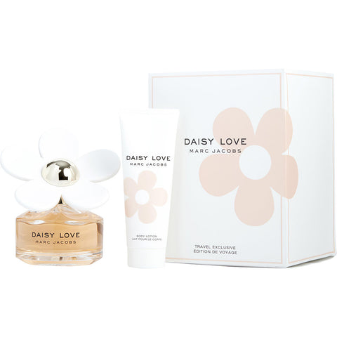 MARC JACOBS DAISY LOVE by Marc Jacobs EDT SPRAY 3.4 OZ & BODY LOTION 2.5 OZ