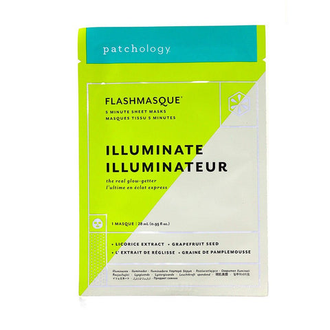 Patchology by Patchology FlashMasque 5 Minute Sheet Mask - Illuminate 4x28ml/0.95oz