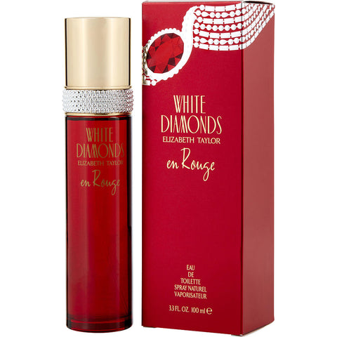 WHITE DIAMONDS EN ROUGE by Elizabeth Taylor EDT SPRAY