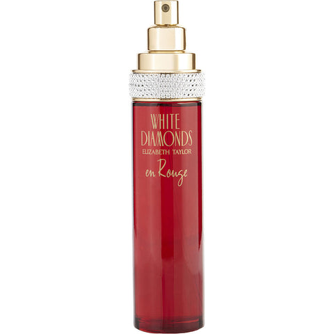 WHITE DIAMONDS EN ROUGE by Elizabeth Taylor EDT SPRAY *TESTER