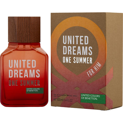 BENETTON UNITED DREAMS ONE SUMMER by Benetton EDT SPRAY (EDITION 2019)