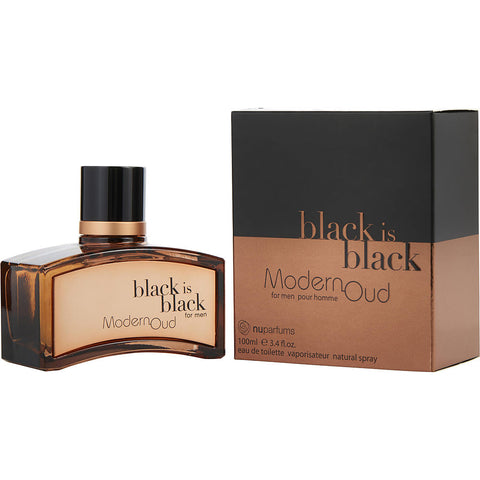 BLACK IS BLACK MODERN OUD by Nuparfums EDT SPRAY