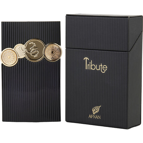 AFNAN TRIBUTE BLACK by Afnan Perfumes EAU DE PARFUM SPRAY