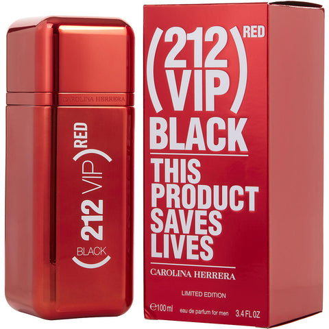 212 VIP BLACK by Carolina Herrera EAU DE PARFUM SPRAY (RED EDITION)