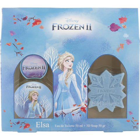 FROZEN 2 DISNEY ELSA by Disney EDT SPRAY 1.7 OZ & SOAP 1.7 OZ