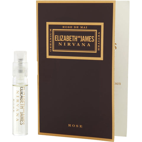 NIRVANA ROSE by Elizabeth and James EAU DE PARFUM SPRAY VIAL ON CARD