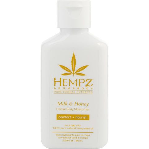 HEMPZ by Hempz AROMABODY MILK & HONEY HERBAL BODY MOISTURIZER 2.25 OZ
