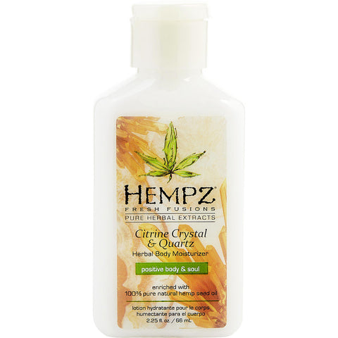 HEMPZ by Hempz FRESH FUSIONS CITRINE CRYSTAL & QUARTZ HERBAL BODY MOISTURIZER