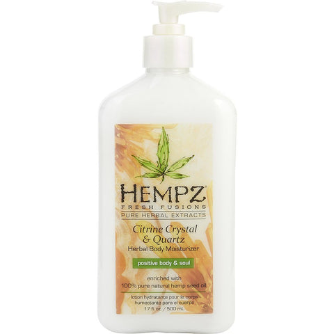 HEMPZ by Hempz FRESH FUSIONS CITRINE CRYSTAL & QUARTZ HERBAL BODY MOISTURIZER