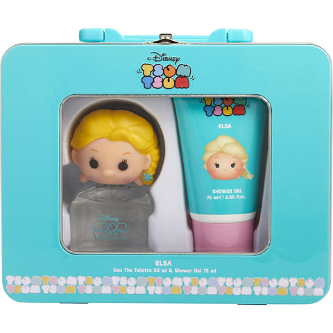 DISNEY TSUM TSUM FROZEN ELSA by Disney EDT SPRAY 1.7 OZ & SHOWER GEL 2.5 OZ