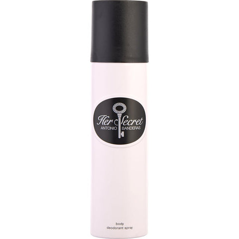HER SECRET by Antonio Banderas DEODORANT SPRAY 5 OZ