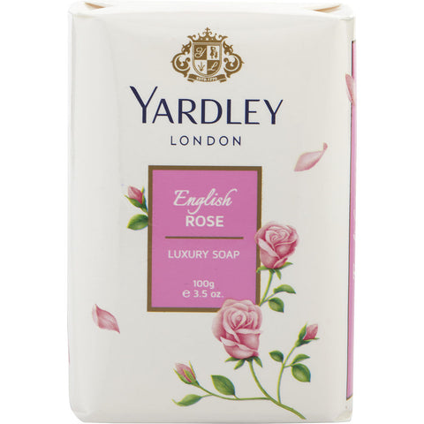 YARDLEY by Yardley ENGLISH ROSE LUXURY SOAP 3.5 OZ