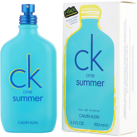 CK ONE SUMMER by Calvin Klein EDT SPRAY  (LIMITED EDITION 2020)