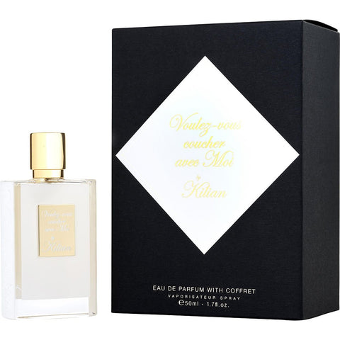 KILIAN VOULEZ VOUS COUCHER AVEC MOI by Kilian EAU DE PARFUM SPRAY REFILLABLE 1.7 OZ & CLUTCH