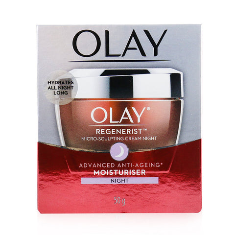 Olay by Olay Regenerist Micro-Sculpting Night Cream (Advanced Anti-Aging Moisturiser) 50g/1.76oz