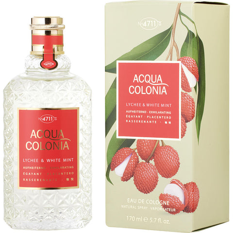 4711 ACQUA COLONIA by 4711 LYCHEE & WHITE MINT EAU DE COLOGNE SPRAY