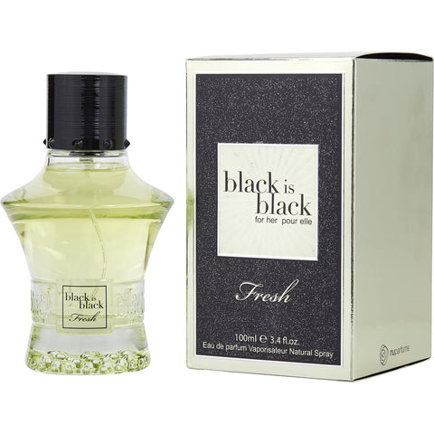 BLACK IS BLACK FRESH by Nuparfums EAU DE PARFUM SPRAY