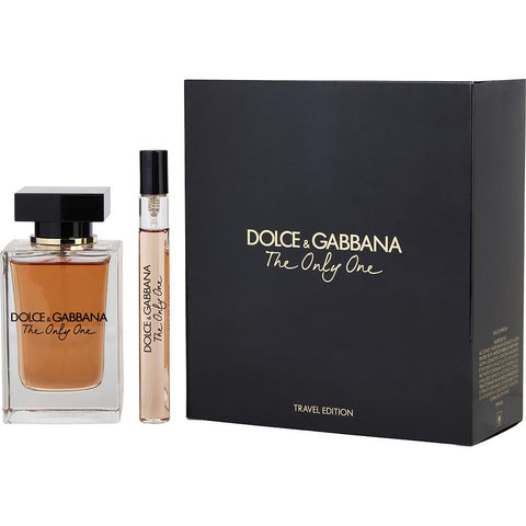THE ONLY ONE by Dolce & Gabbana EAU DE PARFUM SPRAY 3.3 OZ & EAU DE PARFUM SPRAY 0.33 OZ (TRAVEL SET)