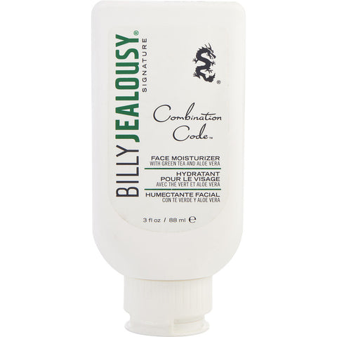 BILLY JEALOUSY by Billy Jealousy Combination Code Face Moisturizer With Green Tea & Aloe Vera --