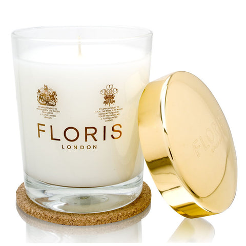 FLORIS CINNAMON & TANGERINE by Floris SCENTED CANDLE 6 OZ