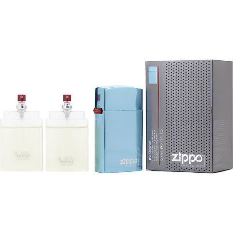 ZIPPO BLUE by Zippo EDT REFILLABLE SPRAY