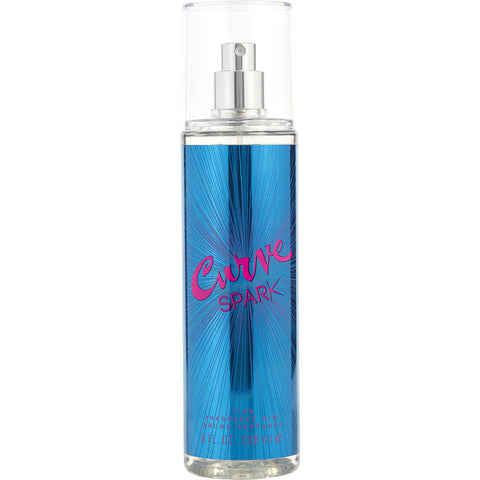 CURVE SPARK by Liz Claiborne BODY MIST 8 OZ