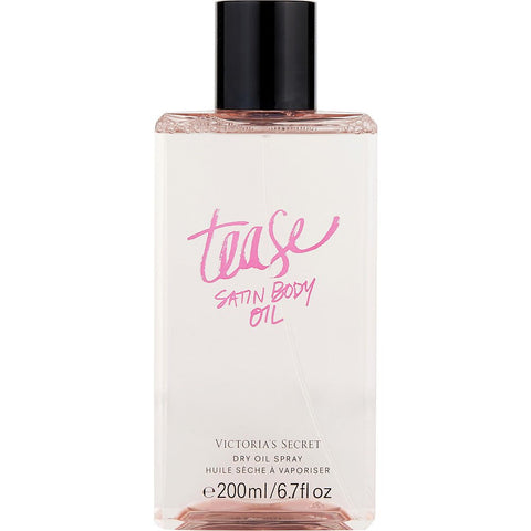 VICTORIA'S SECRET TEASE SATIN by Victoria's Secret BODY OIL SPRAY MIST 6.7 OZ