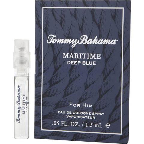 TOMMY BAHAMA MARITIME DEEP BLUE by Tommy Bahama EAU DE COLOGNE VIAL ON CARD PACK OF 50