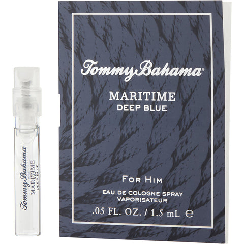 TOMMY BAHAMA MARITIME DEEP BLUE by Tommy Bahama EAU DE COLOGNE VIAL ON CARD