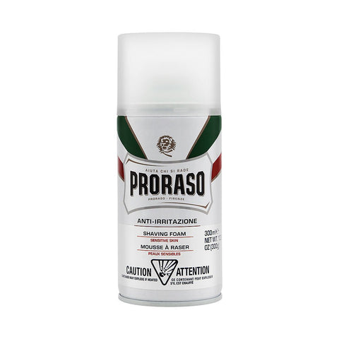 PRORASO by proraso Shave Foam Prevents Razor Burn Sensitive Formula 300ml/10.7oz