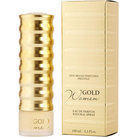 NEW BRAND GOLD WOMEN by New Brand EAU DE PARFUM SPRAY