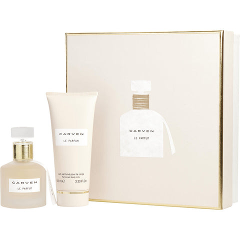 CARVEN LE PARFUM by Carven EAU DE PARFUM SPRAY 1.7 OZ & BODY MILK 3.3 OZ