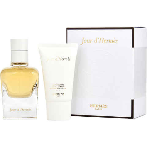 JOUR D'HERMES by Hermes EAU DE PARFUM SPRAY 1.6 OZ & BODY LOTION